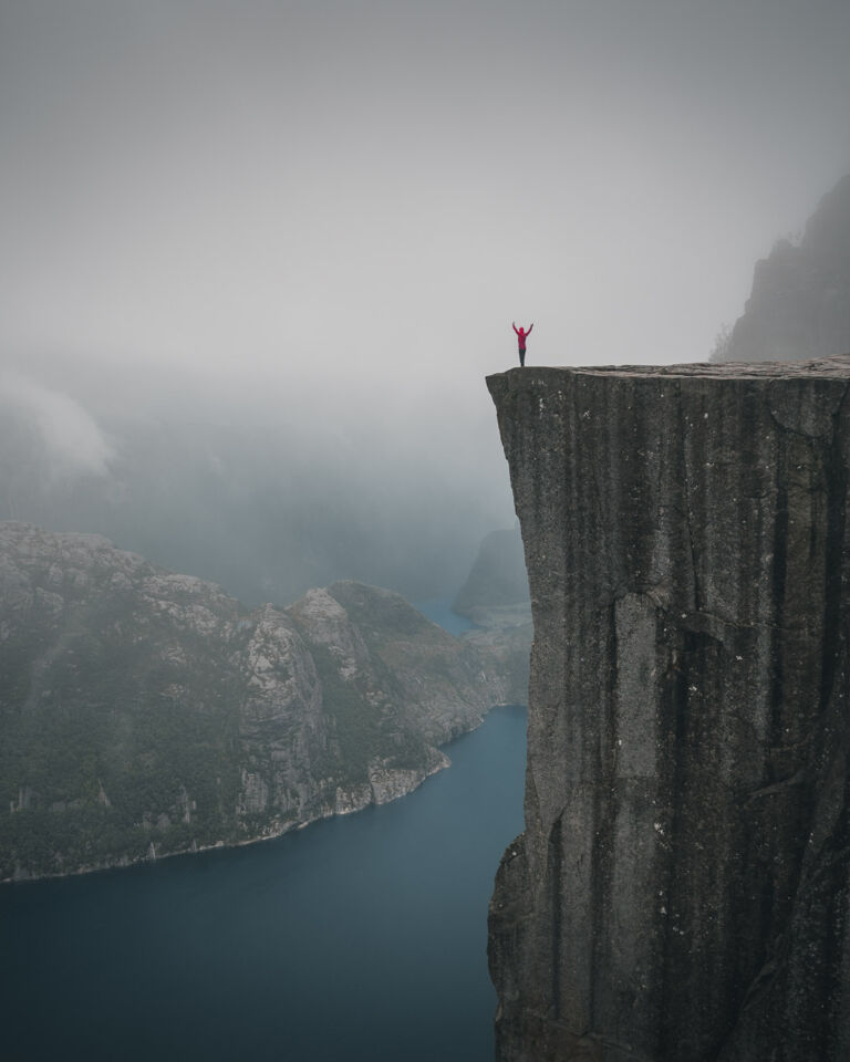 Breikestolen Norwegen Chris Bichler
